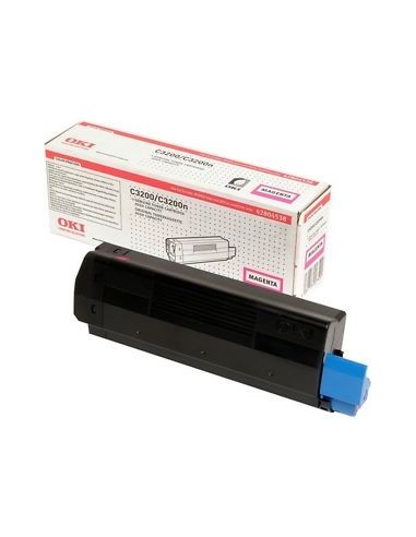 Toner Oki MAGENTA 43034806 - C3200 /C3200N ORIGINALE 1500 COPIE