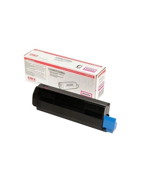 Toner Oki MAGENTA 43034806 - C3200 /C3200N ORIGINALE 1500 COPIE