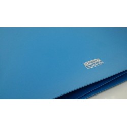 SCATOLA ARCHIVIO PPL - DORSO 10 CM - COLORE AZZURRO - PROGETTO PLUS - FELLOWES CHIUSURA A BOTTONE