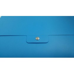 SCATOLA ARCHIVIO PPL - DORSO 10 CM - COLORE AZZURRO - PROGETTO PLUS - FELLOWES CHIUSURA A BOTTONE
