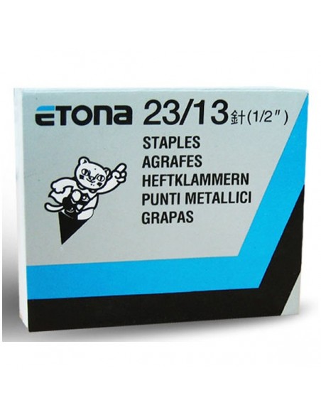 ETONA 23/13 Punti metallici per cucitrice a pinza - 13 mm
