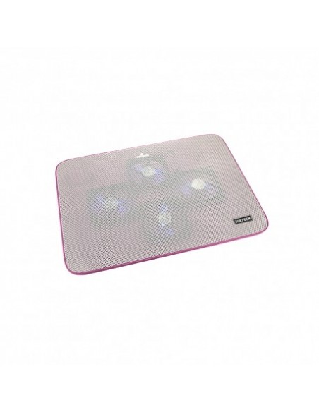 CSupporto per Notebook 15.6" con 4 ventole e porte USB - Nero