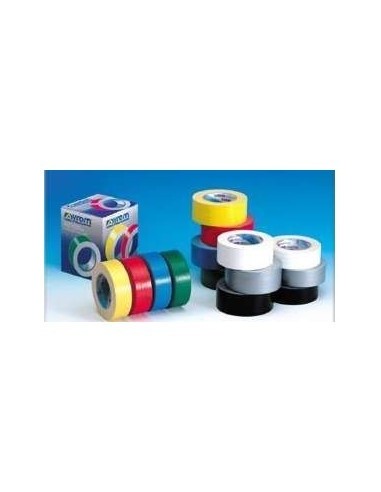 NASTRO ADESIVO FORTE IN TELA PLAFISTICATA 38 mm COLORI 