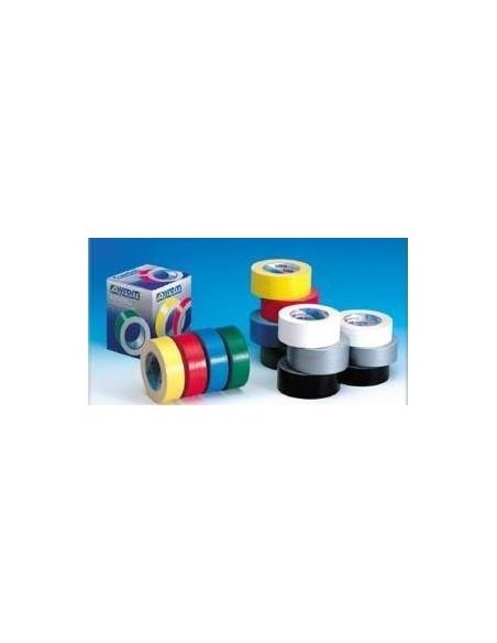 NASTRO ADESIVO FORTE IN TELA PLAFISTICATA 38 mm COLORI 