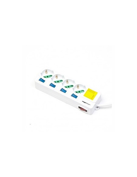 MULTIP. 8P., 4BIP.SO & 4SCHUKO, INT.GEN., RESET, SP. ITA