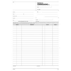 Registro onorari professionisti Trade Flex - 245x310 mm - 23 fogli - 139500000