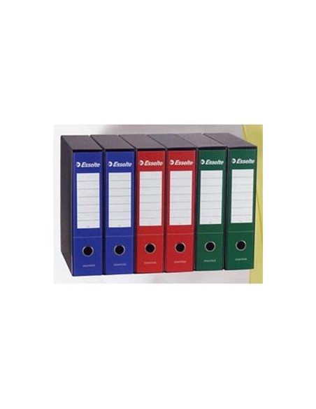 Registratori ESSENTIALS  Esselte dorso 8cm colore rosso