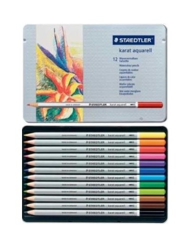 12 Matite di Staedtler karat aquarell 