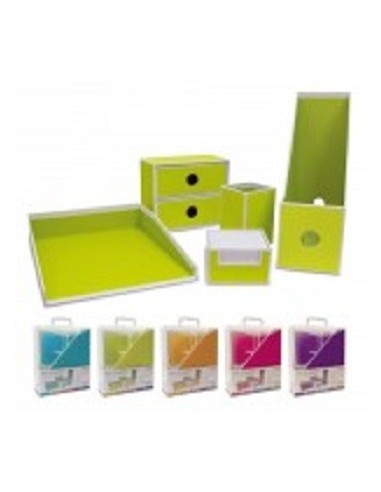 Set Scrivania 5 pezzi in cartoncino 2 mm 