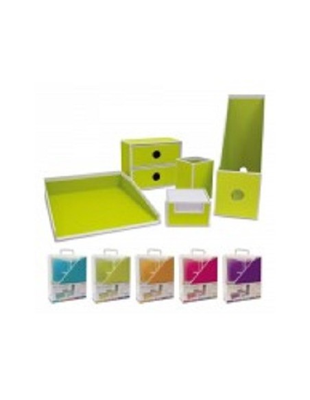 Set Scrivania 5 pezzi in cartoncino 2 mm 