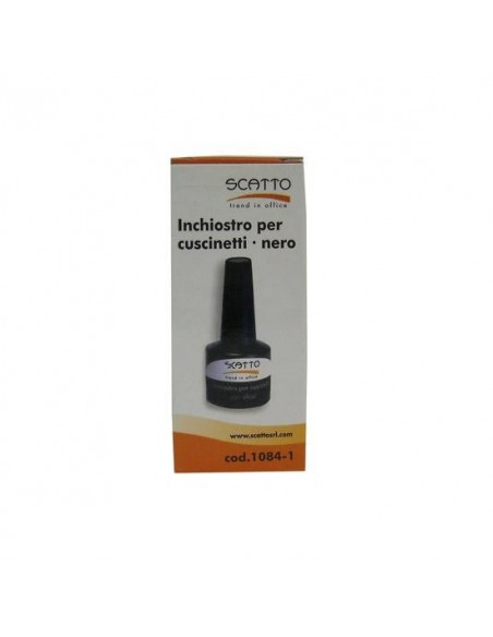 Inchiostro per cuscinetti - Nero - Scatto - 1084-1