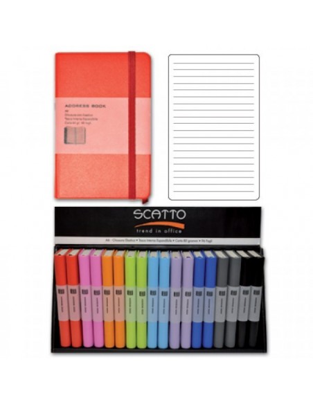 Scatto - Ruled Notebook A6 - Rosa