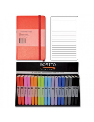 Scatto - Ruled Notebook A6 - Rosa