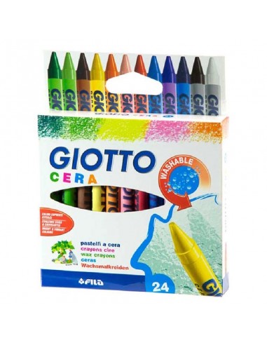 24 PASTELLI A CERA GIOTTO