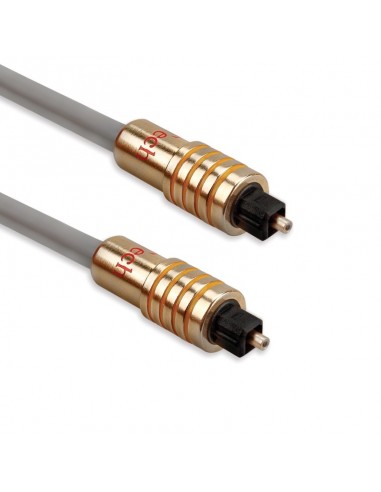 Cavo Audio/Video Fibra Ottica Dorato Toslink Maschio 5 metri