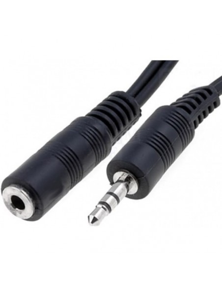 Prolunga audio Stereo Jack 3.5 mm M/F 5,0 mt.
