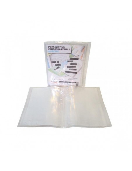 Portale Listino Personalizzabile 30 buste trasparenti 22x30 cm 