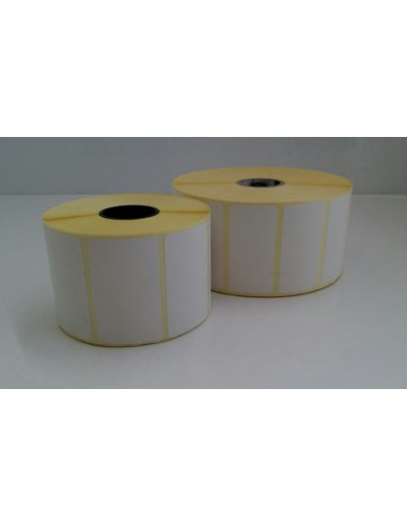 68x61 anima 40 - Rotolo Etichette Termiche adesive - N 1000 etichette