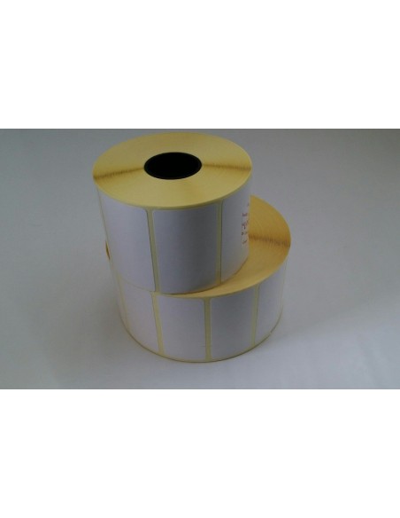 68x61 anima 40 - Rotolo Etichette Termiche adesive - N 1000 etichette