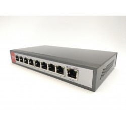 Switch 8 POE + 1 UPLINK 10/100 IEEE 802.3 AF/AT 48V 54V -  150W
