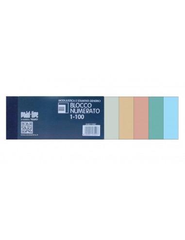 BLOCCO NUMERATO 1/100