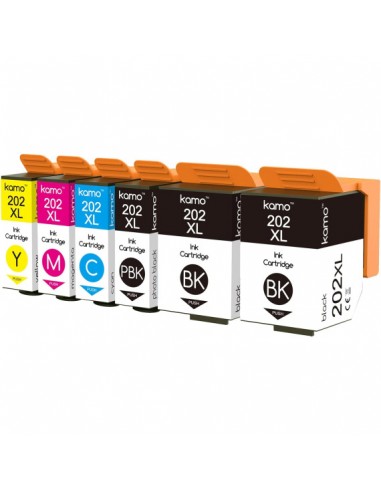 PACK 6 CARTUCCE COMPATIBILI T202XL...