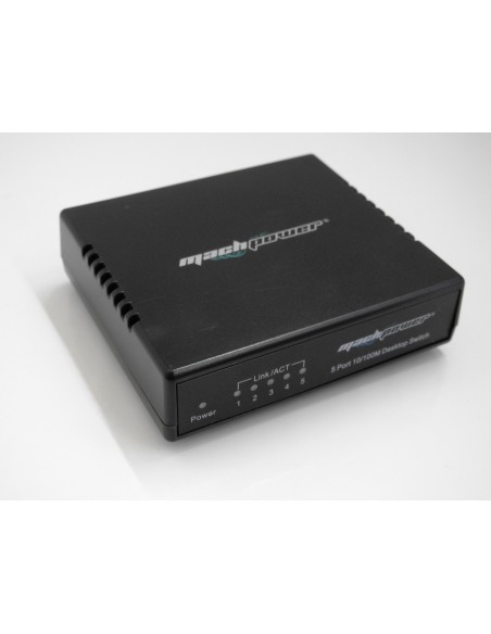 Switch 4 Porte Mach Power 10/100 mbps Unmanaged - Compatto